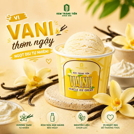 Khám Phá Hương Vị Kem Hộp Vani Tại Kem Tràng Tiền Sài Thành