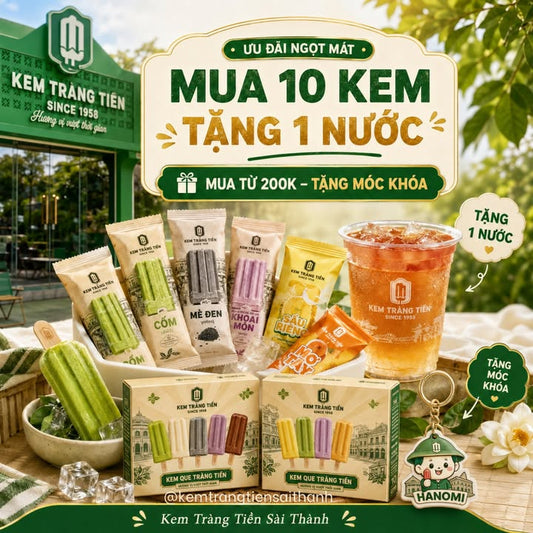 Rinh Quà Ngày Hè Từ Kem Tràng Tiền Sài Thành