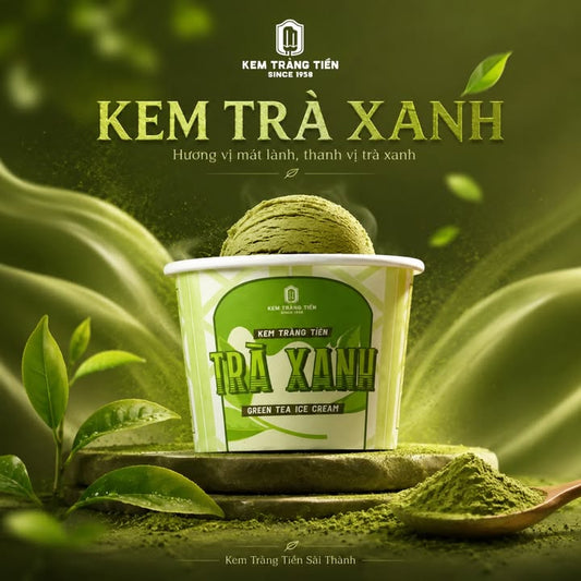 Khám Phá Vị Ngọt Thanh Khiết Của Kem Hộp 95G Trà Xanh Tại Kem Tràng Tiền Sài Thành