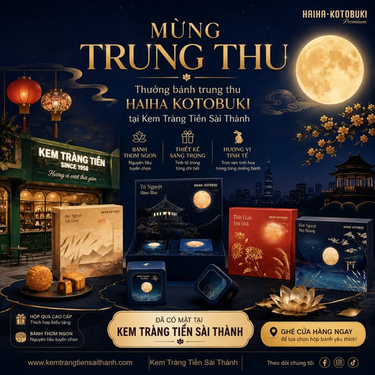 Khám Phá Hương Vị Ngọt Ngào Tại Kem Tràng Tiền Sài Thành Mùa Rằm Tháng Tám