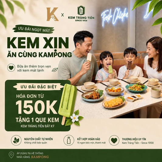 Trải Nghiệm Cuối Tuần Tuyệt Vời Tại Kem Tràng Tiền Sài Thành: Cơm Gà Ngon, Kem Mát Lạnh