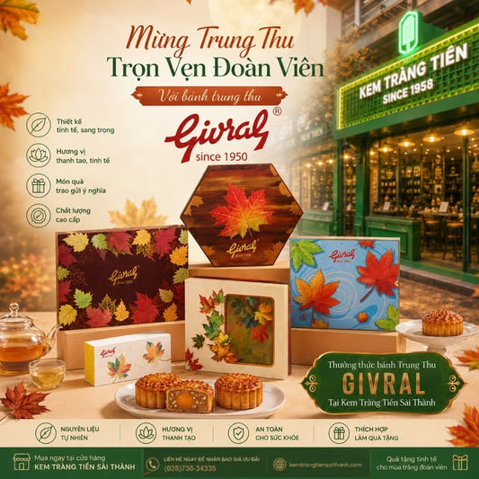 Mừng Trung Thu Trọn Vẹn Đoàn Viên Tại Kem Tràng Tiền Sài Thành