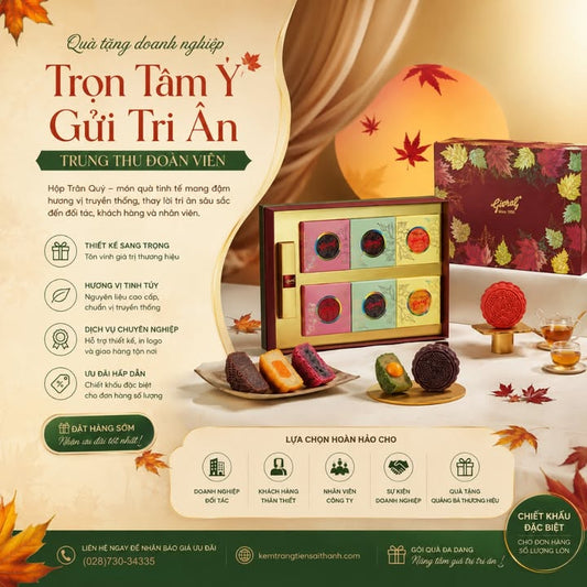 Quà Tặng Doanh Nghiệp: Gửi Tri Ân Mùa Trung Thu Đoàn Viên