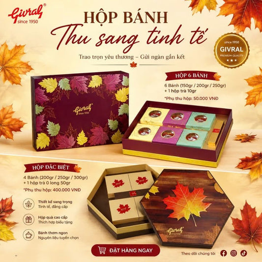 Khám Phá Hộp Bánh Trung Thu Givral - Tinh Tế và Sang Trọng