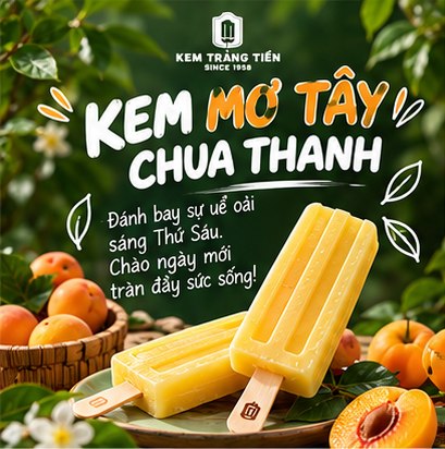 Khám Phá Hương Vị Mơ Tây Chua Thanh Tại Kem Tràng Tiền Sài Thành