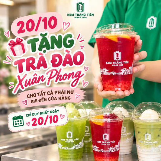 Trao Yêu Thương Ngày Phụ Nữ Việt Nam Tại Kem Tràng Tiền Sài Thành