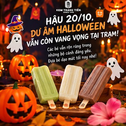 Dư Âm Halloween Tại Kem Tràng Tiền Sài Thành: Một Ký Ức Đáng Yêu
