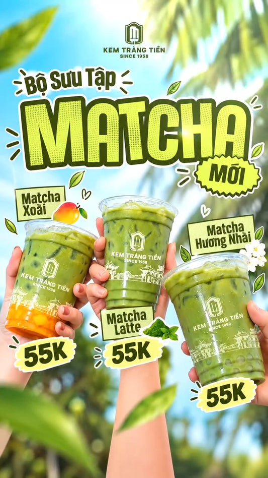 Khám Phá Bộ 3 Matcha Đậm Vị Tại Kem Tràng Tiền Sài Thành